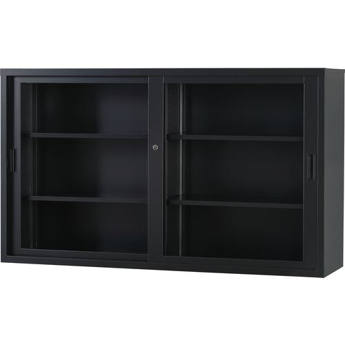 ■IRIS 保管庫(ガラス戸)HTS-53G-MB マットブラック〔品番:HTS53GMB〕【6929745:0】[送料別途見積り][法人・事業所限定][外直送][店頭受取不可]