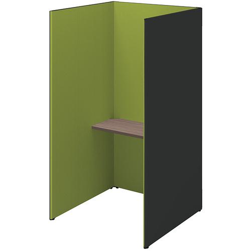 ■NAIKI クローズブース ソロコート SCP型/外側パネル:サテンブラック/内側パネル:グリーンH1900〔品番:SCP19103TSBGRCA〕【6932...