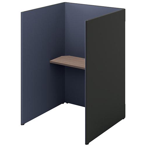 ■NAIKI クローズブース ソロコート SCP型/外側パネル:サテンブラック/内側パネル:ダークブルーH1500〔品番:SCP15103TSBDBLCA〕【6...