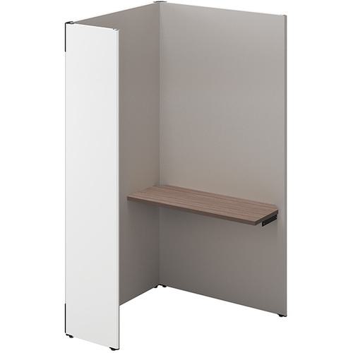 ■NAIKI クローズブース ソロコート SCP型/外側パネル:サテンホワイト/内側パネル:グレーH1900〔品番:SCP19104TRSWGLCA〕【6932...