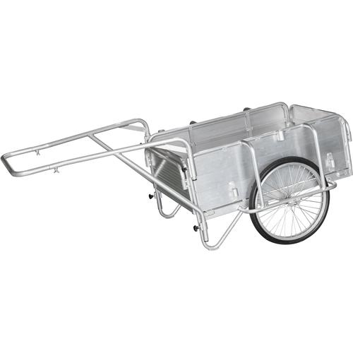 ■PiCa 折りたたみ式リヤカー〔品番:PRC130〕【6961645:0】[法人・事業所限定][外直送元][店頭受取不可]