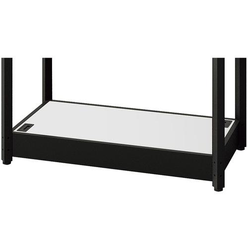 ■NAIKI 地板 メレム MU型/天板:サテンホワイト 本体:サテンブラック〔品番:MU900BHSBSW〕【6962798:0】[送料別途見積り][掲外取寄][店頭受取不可]