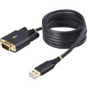 ■StarTech USB - RS232Cシリアル変換ケーブル/ストレート/USB 2.0/2m/1ポート/オスオス/シリアルコンバーター〔品番:1P6FFC...
