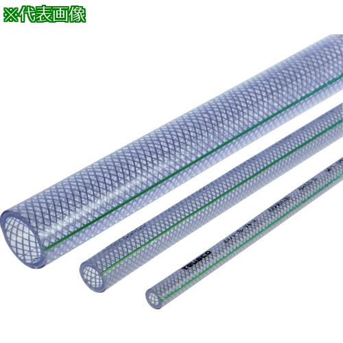 《メーカー》トラスコ中山（株）《品番》EBH-611-10《特長》●耐圧性・透明性・柔軟性にすぐれたエコノミー価格の日本製ブレードホースです。透明性に優れ、流体の目視確認が容易です。RoHS2適合品です。●ライン入りのため、配管時によじれ等防止できます。●1mごとにカットマークや品名、品番が表示されているので、長さに合わせてカットしたり、取り換え時の品番確認に便利です。《用途》●散水・給排水、清掃などの一般作業に。●また、エア配管、土木・建築現場での給排水に。《仕様》●長さ(m):10●内径(mm):6●外径(mm):11●使用圧力(MPa):1.1●許容曲げ半径(mm以上):24《仕様2》●・使用温度範囲:ー5℃〜＋60℃●色:クリア《原産国（名称）》日本《材質／仕上》●・主材質:軟質塩化ビニール（PVC）・補強材:ポリエステル糸《セット内容／付属品》《注意》《JANコード》4550414251919《本体質量》0.9kgTRUSCO　エコノミーブレードホース（一般作業用）　6X11mm　10m〔品番：EBH-611-10〕[注番:6972723][本体質量：0.9kg]《包装時基本サイズ：150.00×250.00×44.00》〔包装時質量：0.8kg〕分類》空圧用品》流体継手・チューブ》工業用ホース☆納期情報：取寄管理コード(006) メーカー直送品 (欠品の場合有り)