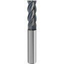 ■GUHRING 4枚刃エンドミル レギュラ 不等リード RF100Sharp 刃径20mm コーナーR2付き〔品番:696220.020〕【6975812:0...