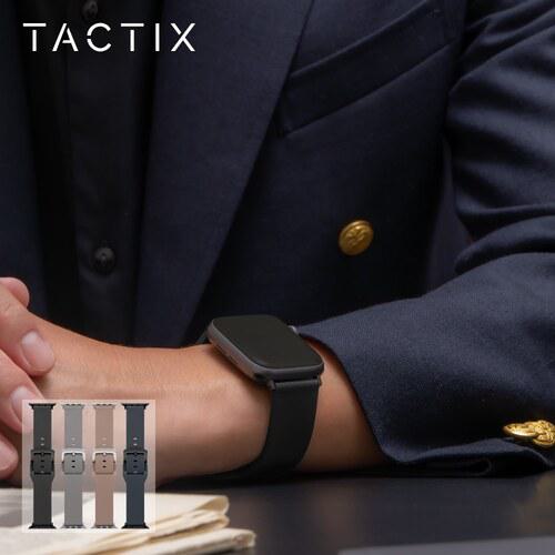 ■Owltech Apple Watch(44/45/46/49mm)用ジェニュインレザーループ 『TACTIX(タクトナイン)』シリーズ〔品番:OWLAWBLTAC01TP〕【6978065:0】[送料別途見積り][掲外取寄][店頭受取不可]