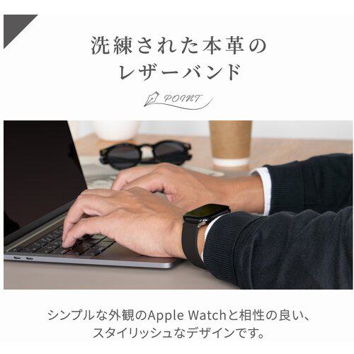■Owltech Apple Watch(44/45/46/49mm)用ジェニュインレザーループ 『TACTIX(タクトナイン)』シリーズ〔品番:OWLAWBLTAC01TP〕【6978065:0】[送料別途見積り][掲外取寄][店頭受取不可]