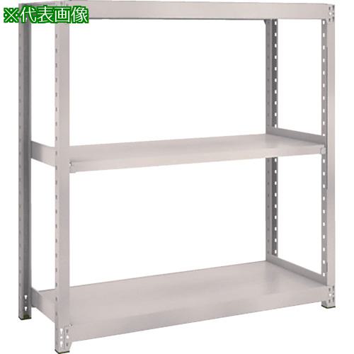 ■TRUSCO スチールラック M2型軽中量棚 1760X450XH900 3段 単体 ネオグレー ネオグレー〔品番:M23643〕..