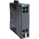 ■MOXA 産業用フルギガビットスマートイーサネットスイッチ6ポート(RJ-45×4、コンボポート×2)〔品番:SDSG30062GTXSFP〕【6983489...