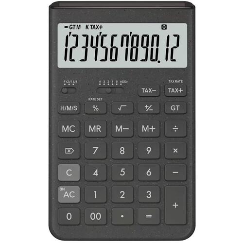■カシオ 電卓 デザイン電卓Comfy グレー〔品番:JT200TGYN〕【6983886:0】[送料別途見積り][掲外取寄][店頭受取不可]