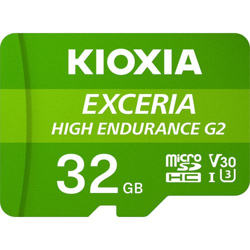 ■KIOXIA 高耐久microSDメモリカード 32GB KEMU-B032G〔品番:1002195KEMUB032G〕【6984454:0】[店頭受取不可]