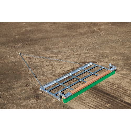 ■トーエイライト グランドならし180ブラシ歯付(PVC)〔品番:G1782〕【6985920:0】[送料別途見積り][法人..