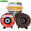 ■理研コランダム リコディスクSUSAP 100mmX15 #100《10枚入》〔品番:99SUSAP10015100〕【6991159×10:0】[送料別途見...