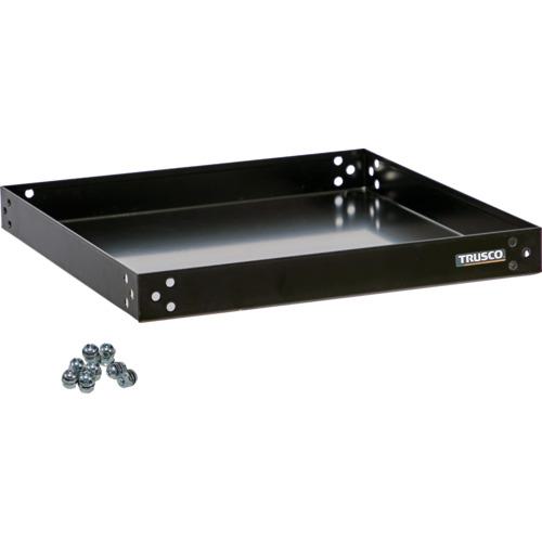 ■TRUSCO ツールワゴン ラビットワゴン用棚板 360X360 ブラック〔品番:RBW33TBK〕【6991714:0】[店頭受取不可]