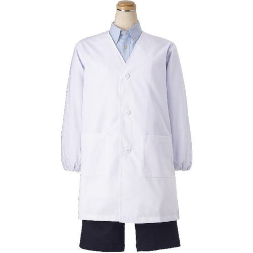 ■サンペックス 給食衣 子供用 シングル型 学校 白衣 キッズ ホワイト 7〔品番:FA28107〕【6994060:0】[..