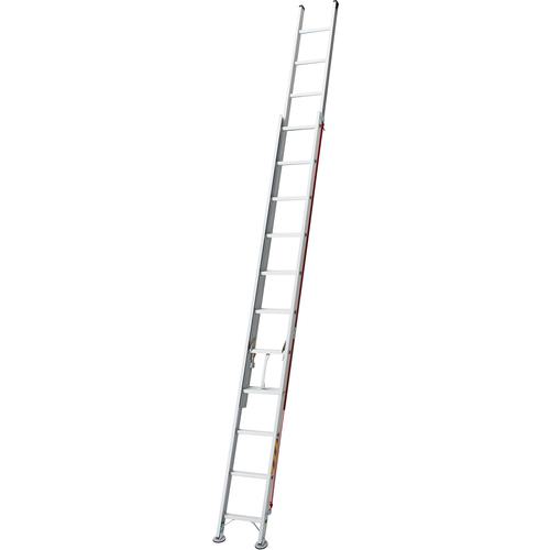 ■ハセガワ アップスライダー業務用2連梯子(10689)〔品番:LA265A〕【6995333:0】[送料別途見積り][法人..