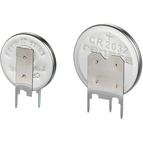 ■タカチ タブ付リチウムコイン電池 垂直タイプ〔品番:CRV1632〕【6996601:0】[送料別途見積り][掲外取寄][店頭受取不可]