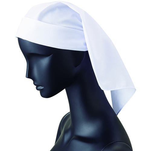 ■サンペックス 三角巾 調理用 給食 飲食店 厨房 ホワイト F〔品番:54F〕【7001962:0】[送料別途見積り][掲外取寄][店頭受取不可]