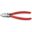 ■KNIPEX プラスチック用ニッパー プラスチックハンドル 160mm(SB店頭展示パッケージ仕様)〔品番:7201160SB〕【7002105:0】[店頭受...