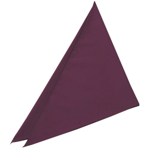 ■サンペックス 三角巾 調理用 飲食店 制服 ユニフォーム ワイン F〔品番:G5319F〕【7003541:0】[送料別..