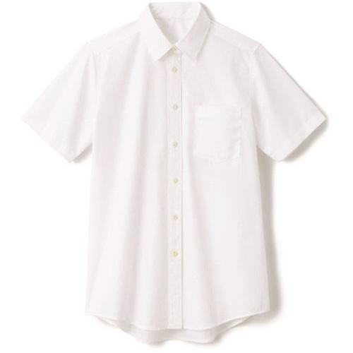 ■サンペックス 【女性用】半袖シャツ オフホワイト 4L〔品番:SBSL1805A94L〕【7003582:0】[送料別途見積り][掲外取寄][店頭受取不可]