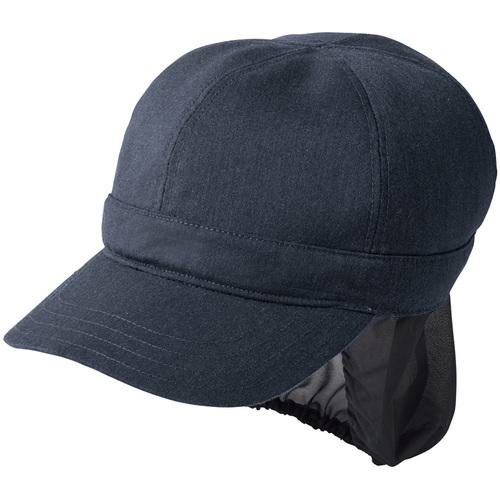 ■サンペックス ワークキャップ 衛生帽子 飲食店 カフェ ユニフォーム ネイビー M〔品番:SHAU2006K3M〕..