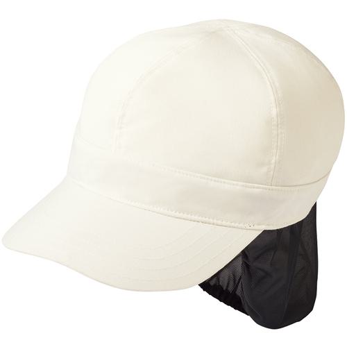 ■サンペックス ワークキャップ 衛生帽子 飲食店 カフェ ユニフォーム オフホワイト M〔品番:SHAU2006A1..