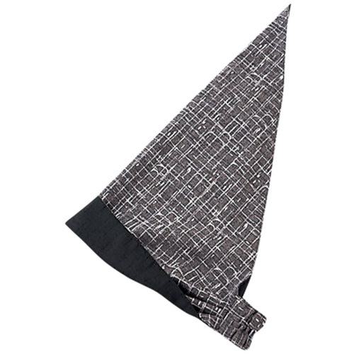 ■サンペックス バンダナ 帽子 和食 制服 ユニフォーム スミクロ F〔品番:JA5253F〕【7013087:0】[送料..