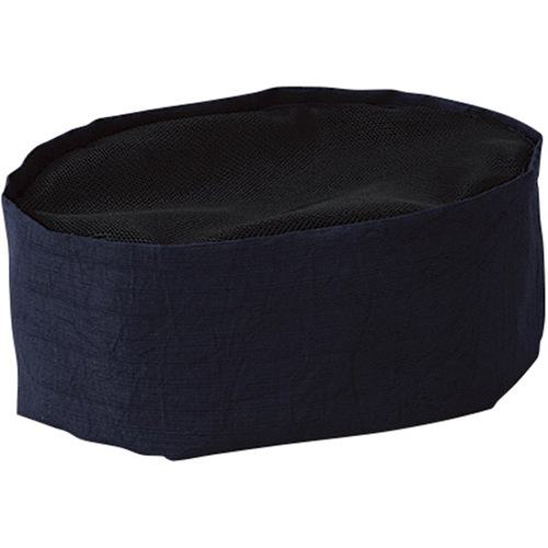 ■サンペックス 和帽子 天メッシュ 和食 制服 ユニフォーム ネイビー L〔品番:JA5243L〕【7013101:0】[..