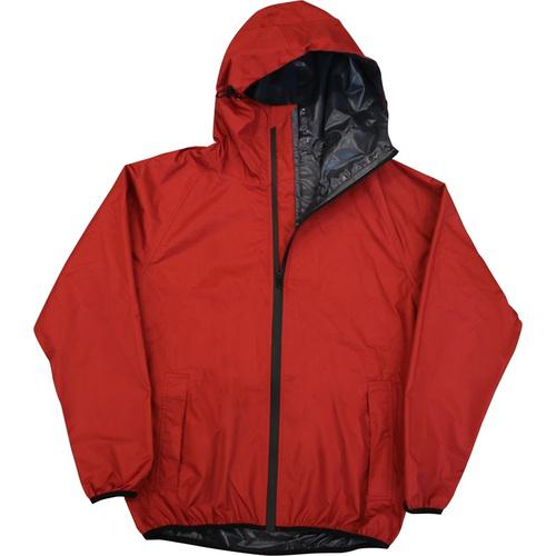 ■弘進ゴム B-1400 ストレッチレインスーツ レッド 4L〔品番:H1400BC4L〕【7013548:0】[送料別途見積り][掲外取寄][店頭受取不可]
