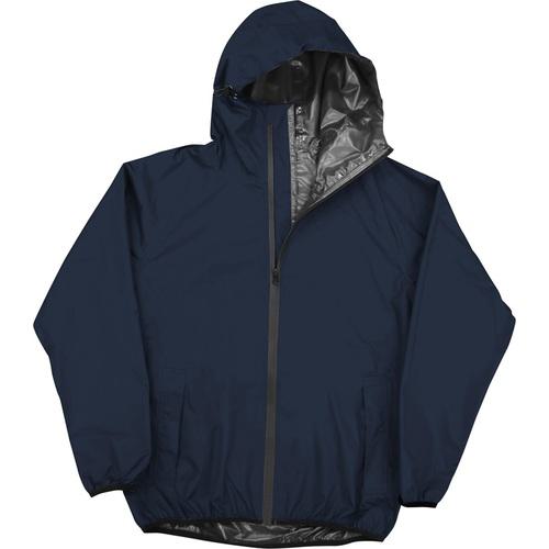 ■弘進ゴム B-1400 ストレッチレインスーツ ネイビー 4L〔品番:H1400BD4L〕【7013560:0】[送料別途見積り][掲外取寄][店頭受取不可]
