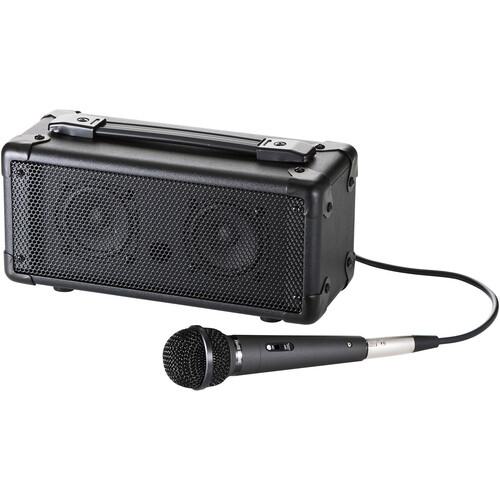 ■SANWA マイク付き 拡声器スピーカー〔品番:MMSPAMPN〕【7028506:0】[法人・事業所限定][直送元][店頭受取不可]