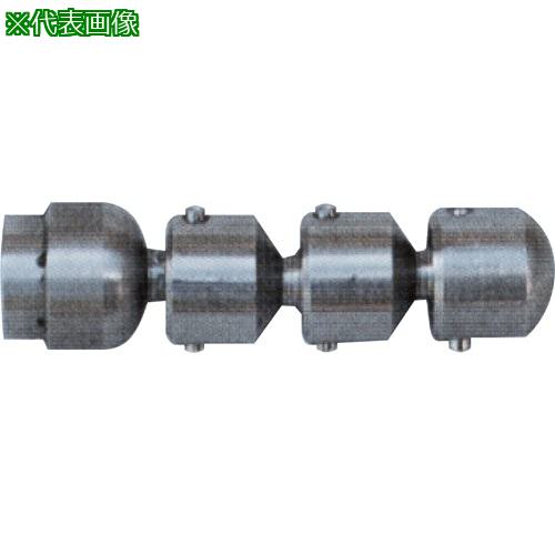 ■KANTOOL ジョイント・ノズル 1/4 後方6孔 孔径1.1mm〔品番:KJN4〕【7049575:0】[送料別途見積り][法人・事業所限定][外直送][店頭受取不可]