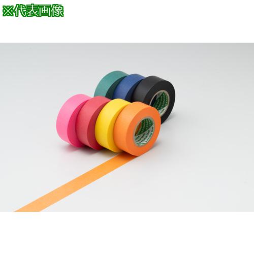 ■カモ井 軽梱包用マスキングテープ NO.220A 橙 幅30mm 4巻《10Pk入》〔品番:NO.220AORANGE30〕【705278..
