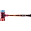 ■HALDER SIMPLEXハンマー TPEソフト/プラスティック 鋳鉄製ハウジングと高級木製ハンドル 全長370mm〔品番:3016.050〕【705814...