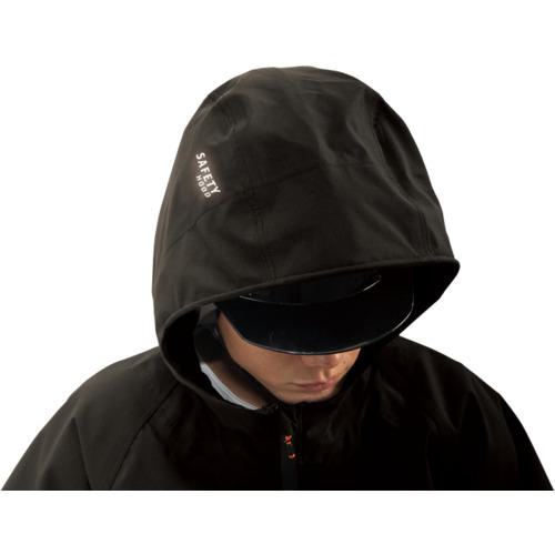 ■Makku レインスーツ スリーレイヤーシェルJK ブラック 上着 LL〔品番:AS9903I〕【7064615:0】[送料別途見積り][掲外取寄][店頭受取不可]