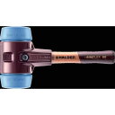 ■HALDER SIMPLEXハンマー TPEソフト 鋳造製ハウジングと高品質の短い木製ハンドル 径80mm〔品番:3001.082〕【7065606:0】[送...