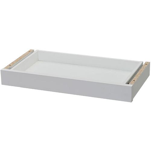 ■アールエフヤマカワ テンポ カウンター 共通引出しW572 ホワイト〔品番:RFTDR57WH〕【7069581:0】[法人・事業所限定][外直送元][店頭受取不可]