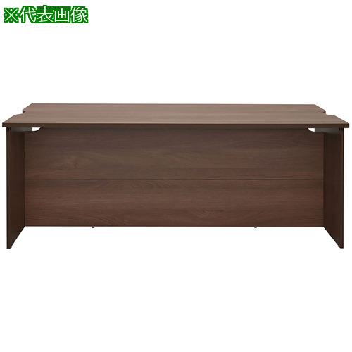 ■アールエフヤマカワ テンポ ローカウンターW1800×D750 ウォルナット〔品番:RFTLC1875DM〕【7069595:0..