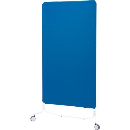 ■sanwa ラモスクリーン ブルー 90×186cm〔品番:00265576〕【7071577:0】[送料別途見積り][法人・事業所限定][外直送][店頭受取不可]