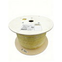 ■PANDUIT カテゴリ6AUTPケーブル 黄 PUC6AHD04YL-EG 6.2mm×305m〔品番:PUC6AHD04YLEG〕【7078565:0】[...