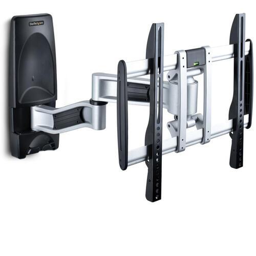 ■StarTech テレビ壁掛け金具/26~65インチ/耐荷重45kg/VESA/フラット 曲面テレビ対応/薄型液晶テレビ モニターアーム〔品番:TVWALLMOUNT65FS〕【7080404:0】[法人・事業所限定][外直送元][店頭受取不可]