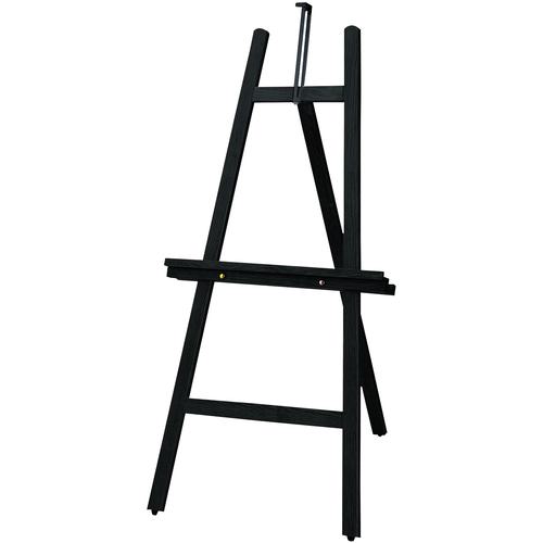 ■光 木製イーゼル 茶塗装〔品番:HEBC13〕【7085504:0】[送料別途見積り][掲外取寄][店頭受取不可]