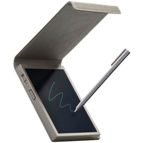 ■KING JIM デジタルメモパッド ブギーボード BB-21 グレー 約4インチ カバー付きモデル〔品番:BB21GY〕【7086527:0】[送料別途見積り][掲外取寄][店頭受取不可]