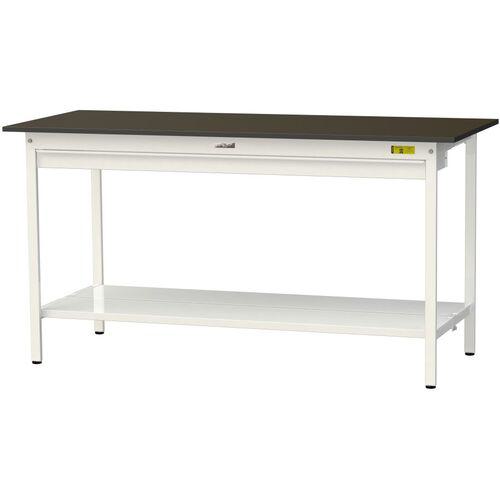 ■ヤマテック 実験用作業台 ワークテーブルLABシリーズ 実験用ラボテーブル 固定式 ワイド引き出し付き ..