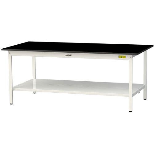 ■ヤマテック 実験用作業台 ワークテーブルLABシリーズ 実験用ラボテーブル 固定式 全面棚付き ケミテク..