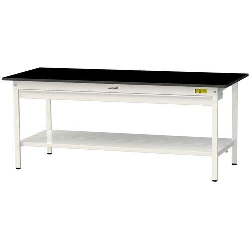 ■ヤマテック 実験用作業台 ワークテーブルLABシリーズ 実験用ラボテーブル 固定式 ワイド引き出し付き ..