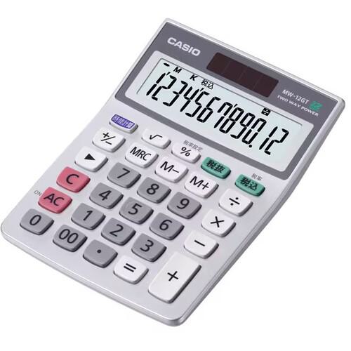 《メーカー》カシオ計算機（株）《品番》MW-12A-N《特長》●特大表示と傾斜表示で見やすい電卓です。《用途》《仕様》●桁数:12●縦(mm):145●横(mm):103●厚さ(mm):30.7●色:白《仕様2》《原産国（名称）》中国《材質／仕上》《セット内容／付属品》《注意》《JANコード》《本体質量》110.0g※こちらの商品は送料無料対象外です。※「送料無料」と表示されても別途送料が必要となりますのでご注意ください。カシオ　実務簿記電卓　白〔品番：MW-12A-N〕[注番:7091236][本体質量：110.0g]《包装時基本サイズ：××》〔包装時質量：〕分類》オフィス・住設用品》オフィス備品》電卓☆納期情報：取寄管理コード(005) メーカー直送品 (欠品の場合有り)