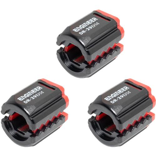 ■ENGINEER Miniネジキャッチ スカーレット 3個セット〔品番:DR29DM〕【7112367:0】[送料別途見積り][掲外取寄][店頭受取不可]