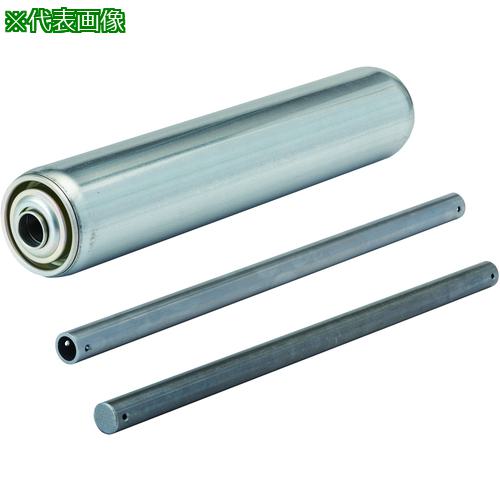 ■セントラル スチール製フリーローラー単体 SRDZ5717型 ローラ 700W 丸棒シャフト付 両ピン〔品番:SRDZ5717700D〕【7116851:0】[送料別途見積り][法人・事業所限定][外直送][店頭受取不可]